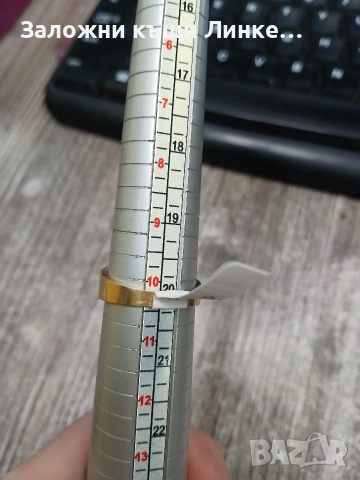 Нов Златен Пръстен 4.02гр., снимка 4 - Пръстени - 52710309