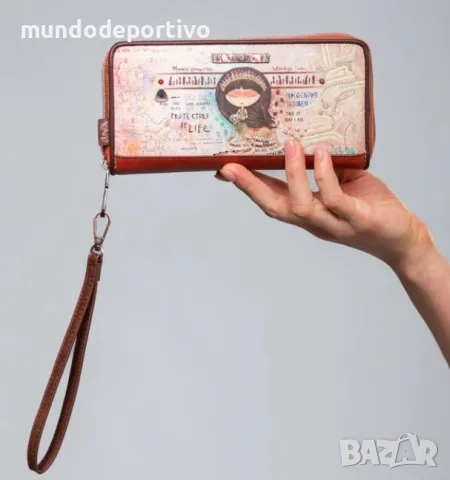 Anekke дамски портфейл / кожено портмоне Анеке - Испания, снимка 3 - Портфейли, портмонета - 49416298