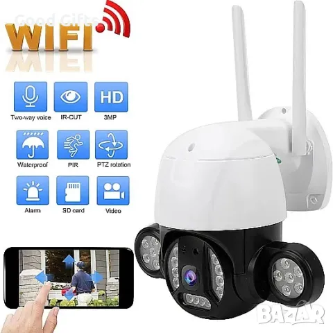 Безжична WiFi Камера А10 с вграден микрофон и говорител