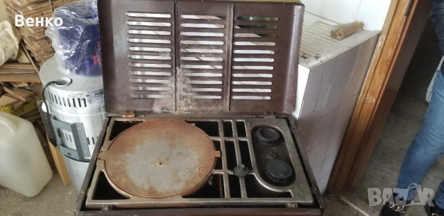Нафтова печка БАЛКАН използвана, София, снимка 3 - Печки, фурни - 53529943