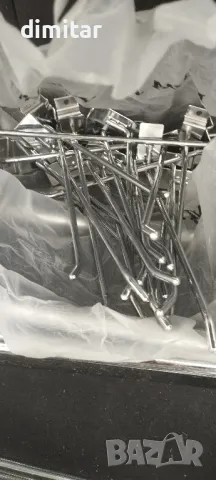 Стенни магазински закачалки за дрехи, снимка 2 - Стелажи и щандове - 49898437