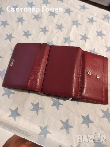 Кожено портмоне елегантно дамско, снимка 5 - Портфейли, портмонета - 48477683
