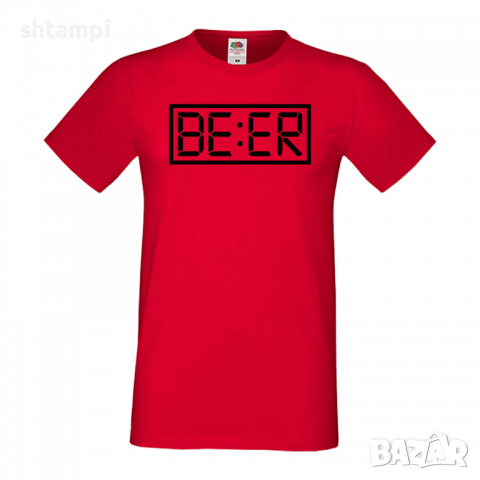 Мъжка тениска BEER,Бира,Бирфест,Beerfest,Подарък,Изненада,Рожден Ден, снимка 3 - Тениски - 36376485