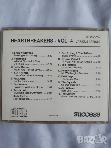 HeartBreakers Vol. 4 - оригинален диск музика, снимка 2 - CD дискове - 56156415