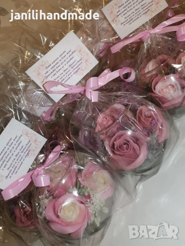 Стъкленици, 8ми март, цветя, снимка 3 - Подаръци за жени - 52925206