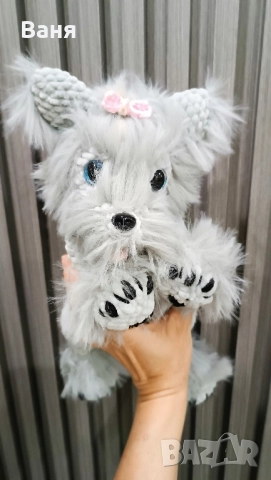 Ръчно плетено Йорки, снимка 17 - Декорация за дома - 50581173