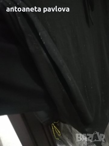Черен потник  -туника с нишка ламе, снимка 2 - Потници - 41618548