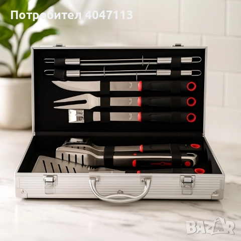 Луксозен комплект , снимка 4 - Прибори за хранене, готвене и сервиране - 51762092