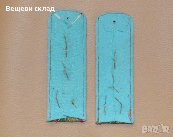 Строеви офицерски пагони капитан от Строителни войски, снимка 2 - Антикварни и старинни предмети - 53359777