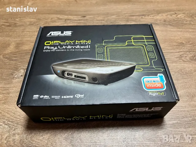 Asus O!Play mini, снимка 1 - Плейъри, домашно кино, прожектори - 48269794