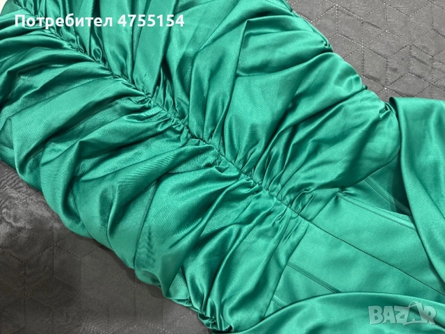 Официална сатенена рокля/ бална, снимка 5 - Рокли - 53713769