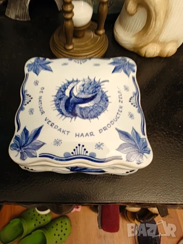 Делфт лимитирана кутия за бижута, снимка 2 - Декорация за дома - 50660114