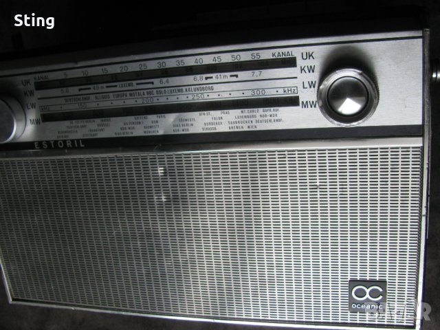 OCEANIC ESTORIL  Радио  от  60  те, снимка 4 - Радиокасетофони, транзистори - 35900518
