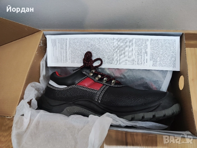 Работни обувки с метално бомбе Stenso, снимка 8 - Други - 52105374