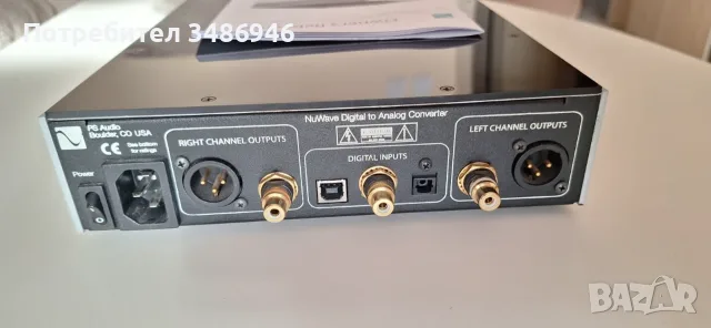PS Audio NuWave DAC, снимка 3 - Ресийвъри, усилватели, смесителни пултове - 56370960