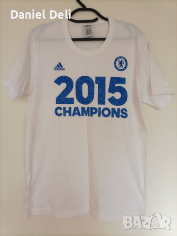 Adidas Chelsea тениска фланелка Адидас челси Шампиони 2015, снимка 1 - Футбол - 44693379