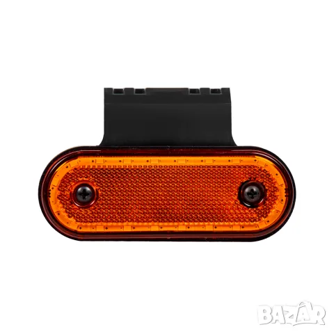 Висящ LED габарит 20 LED 115 mm 12-24V с жълта светлина