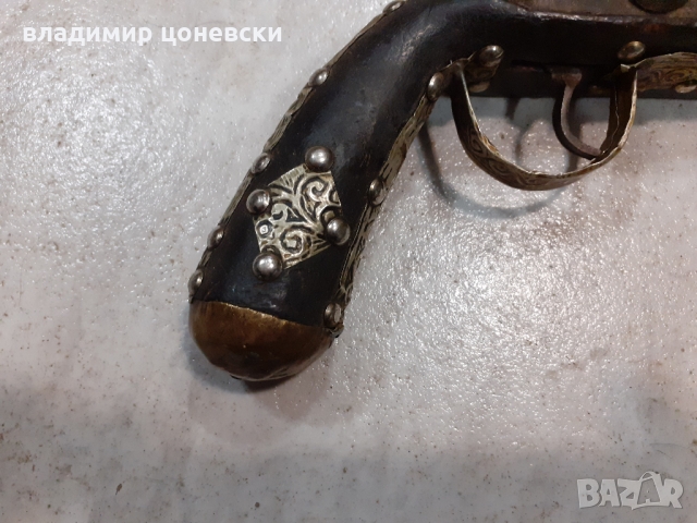 Красив кремъчен пистолет,пищов,оръжие, снимка 4 - Колекции - 36086452