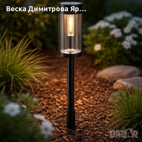 Градинската соларна лампа XF-2902 - стилно и практично решение за осветление на двор, алеи и тераси, снимка 6 - Соларни лампи - 53786461
