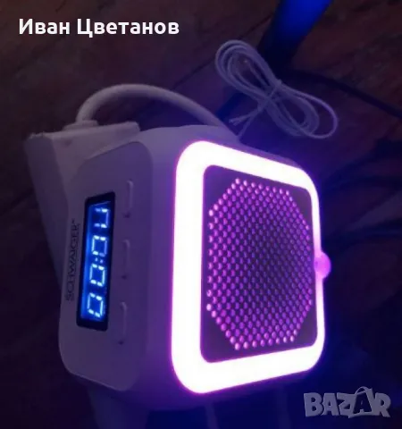 Малко радио с Bluetooth, аларма и осветление, снимка 2 - Радиокасетофони, транзистори - 49157763