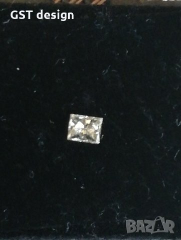 Уникален Натурален диамант брилянтин Топ Принцеса FLAWLESS H, снимка 1 - Други - 34687134