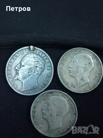 сребърни монети 5 лв 1894 г и 100 лв 1934 г, снимка 2 - Нумизматика и бонистика - 49240844