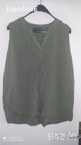 Л-ХЛ зелен летен дамски топ, снимка 1