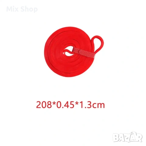 Нов комплект ластици със съпротивление, снимка 6 - Фитнес уреди - 53693390