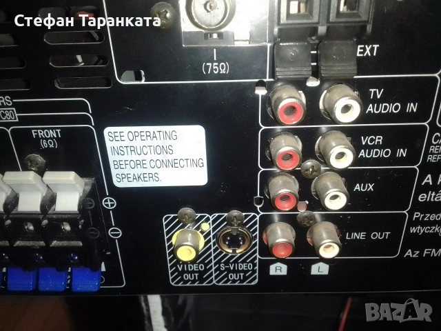 Panasonic-6 канален усилвател със радио тунер , снимка 10 - Ресийвъри, усилватели, смесителни пултове - 53156978