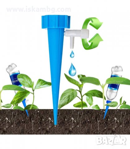 СИСТЕМА ЗА НАПОЯВАНЕ НА САКСИИ - КОМПЛЕКТ 6 БР. - код 3185, снимка 4 - Стайни растения - 33888146