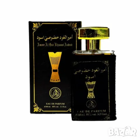 Арабски парфюм за мъже и жени AL-Fakhr Ameer Al Oud Khususi Aswad 100 ml, снимка 1