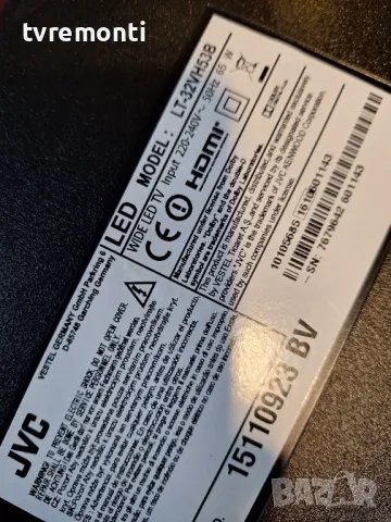 POWER BOARD ,17IPS62, for 32 inc DISPLAY VES315WNDS-2D-N13 for ​JVC LT-32VH53B, снимка 5 - Части и Платки - 48565167