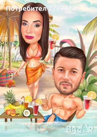 Дигитални карикатури, снимка 4 - Други - 53449689