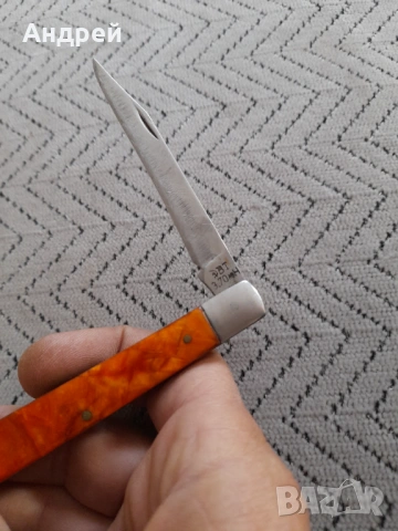 Стар джобен нож,ножче,ножка #170, снимка 6 - Други ценни предмети - 53025212