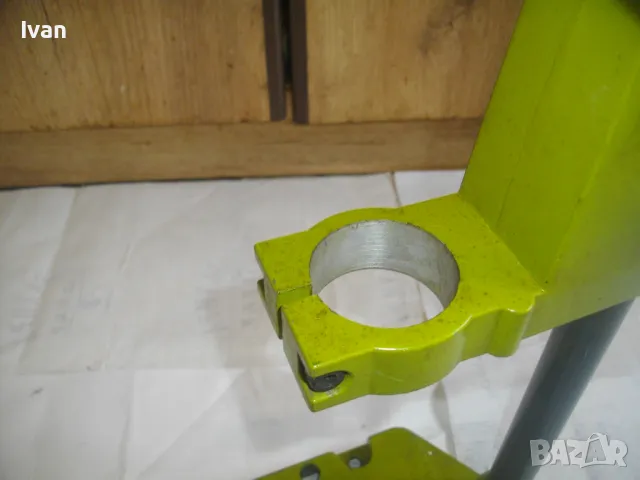 HANSEATIC НОВА НЕМСКА СТОЙКА ЗА БОРМАШИНА ОЛЕКОТЕНА АЛУМИНИЕВА 2,0 кг/работен ход 60 мм, снимка 8 - Бормашини - 48253332