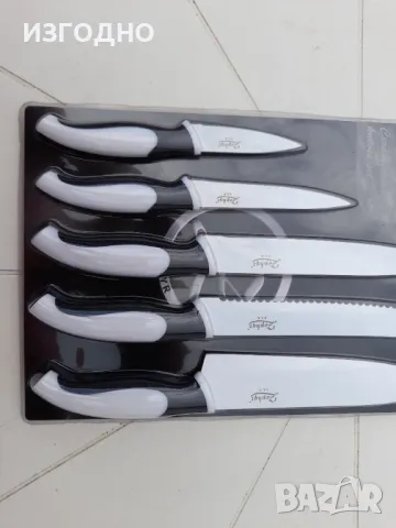 28 ЛЕВА ГЕРМАНСКИ НОВИ КУХНЕНСКИ НОЖОВЕ 4 или 5 БРОЯ, снимка 3 - Прибори за хранене, готвене и сервиране - 49707299