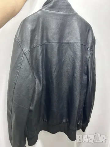 Кожено яке 4XL DESIGH JEANS LEATHER JACKET COTTON, снимка 7 - Якета - 48746475