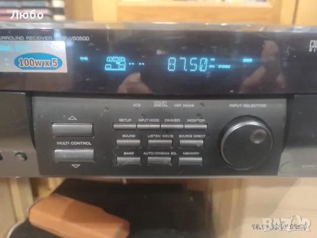 Усилвател ресиивър KENWOOD KRF V5050D, снимка 4 - Ресийвъри, усилватели, смесителни пултове - 47952053