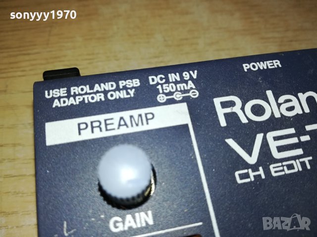 roland-made in japan 1607230701, снимка 4 - Ресийвъри, усилватели, смесителни пултове - 41562206