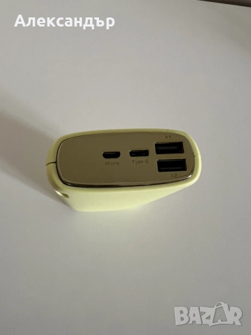 Пауърбанк KUULAA 20000mAh (74Wh) – компактна външна батерия, снимка 2 - Външни батерии - 55976023