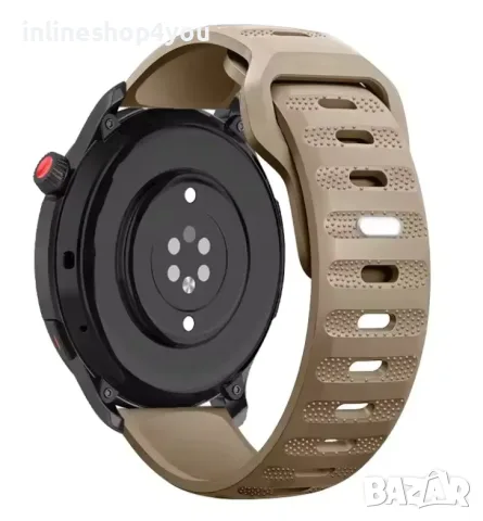 Силиконова Каишка за Huawei Watch GT7 Pro 46mm - Различни цветове, снимка 9 - Каишки за часовници - 56105990