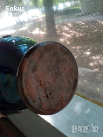 Стара българска троянска керамика стомна делва крондир, снимка 6 - Антикварни и старинни предмети - 51276556
