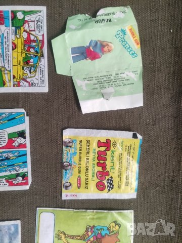 Продавам картинки и опаковки от дъвки, снимка 3 - Колекции - 42089241