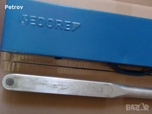 GEDORE - RAHSOL - DREMOMETER - Typ C - MADE IN GERMANY - 1/2" PROFI Динамометричен Ключ 50 - 300 Nm , снимка 4 - Гедорета - 51621944