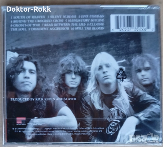 Anthrax & Slayer - оригинални дискове , снимка 3 - CD дискове - 52743757