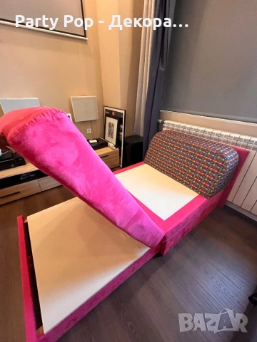 Разтегателно легло 180х90 с вграден матрак, снимка 5 - Спални и легла - 52789239