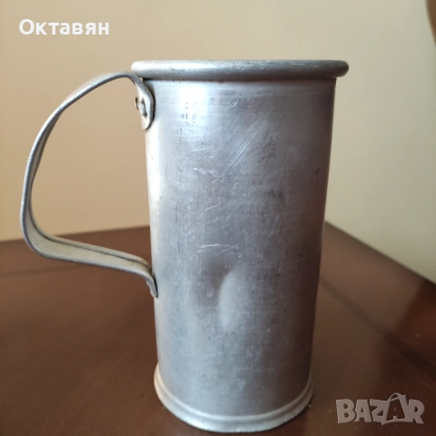 Стара алуминиева мярка, кутия за храна, снимка 5 - Кутии за храна - 52745721