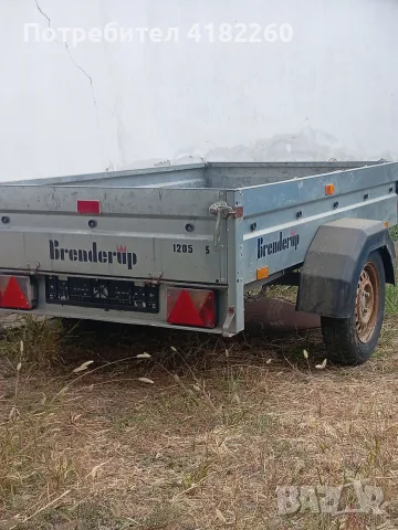 Ремарке 750кг "Brenderup" , снимка 2 - Ремаркета - 56180850