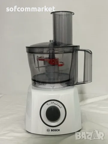Кухненски робот Bosch MCM3100W MultiTalent 3 + екстра приставки , снимка 3 - Кухненски роботи - 55816390