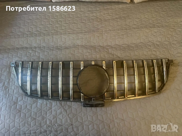 Хромирана Предна GT решетка за Mercedes W166 ,ML250 ML300 ML320 ML350 ML400